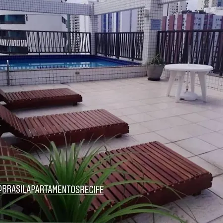 Lindo Apartamento Com Piscina A 100M Do Mar Recife Exterior photo